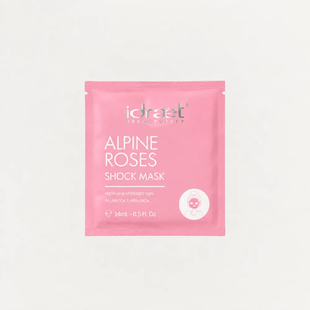 Máscara de Tela Alpine Roses